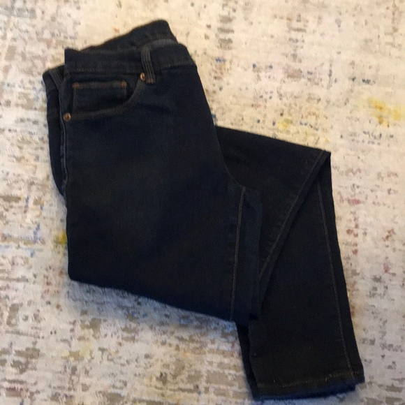Forever 21 dark blue denim - 5 pocket - skinny jeans - Like new - Size 28 - $18 - Picture 2 of 6